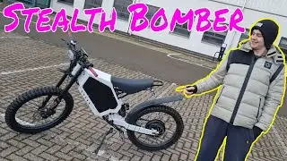 Stealth Bomber Electric bike 5000W. Is it better than a Surron?