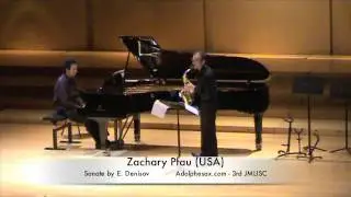 3rd JMLISC Zachary Pfau (USA) Sonate by E. Denisov