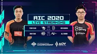 Quarter Finals AIC 2020 Day 2 - Garena AOV Indonesia