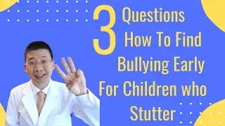 How to find teasing and bullying early for children who stutter.