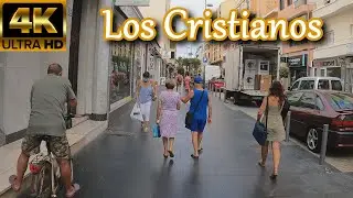 TENERIFE | Avenida de Suecia [Los Cristianos] This is how it looks now🤔 Aug 2021 | Walking Tour [4K]