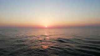 Sunset @ Taiwan strait Sea