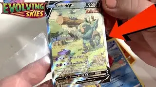 Golurk V (Evolving Skies Secret Rare/ Alternate Art)