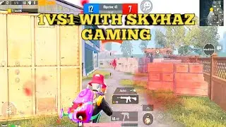 1v1 With Skyhaz Gaming | SHARP AQUOS R2 | PUBGMOBILE | FALINKINGYT