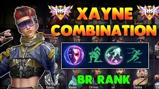 Xayne Character Combination Br Rank | Free Fire Xayne Character Combination | Xayne Combination