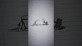 Stickman Hammer #drawing#drawingstickman#stickman#shorts#art