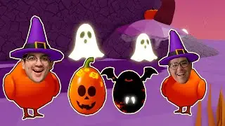 NOS MUDAMOS PARA O MUNDO DAS GALINHAS DE HALLOWEEN!! (colocamos ovos de abóbora!!)