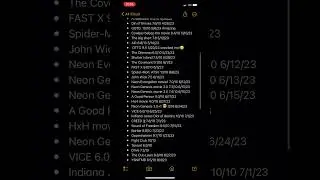 Movie Ratings 2023 #movies #cinema #netflix #anime #pulpfiction #neongenesisevangelion