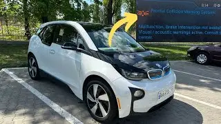 &ldquo;Frontal collision warning system&rdquo; warning in BMW cars