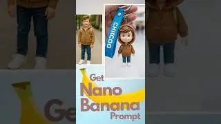 How to Create Viral 3D Model with Nano Banana Prompt #youtubeshorts #nanobanana #gemini #virla