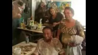 Busto João da Golméia por CASANOVA depoimento de Mãe Kitala