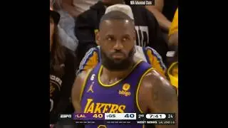 Lebron vs the warriors, comment who you want to see next #warriors #lebron #lebronjames #lakers #nba