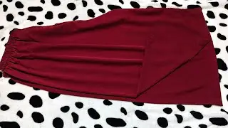DIY||नये लोग शुरु से सीखें पलाज़ो की Cutting और Stitching/Palazzo Cutting Stitching Tutorial In Hindi