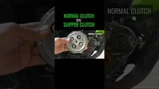 NORMAL CLUTCH VS SLIPPER CLUTCH #automobile #motorcycle #bikeride #bikelife #YAMAHAFZ