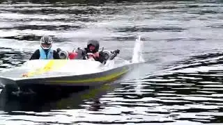 Twinturbo SKIBOAT (116mph) from Sweden