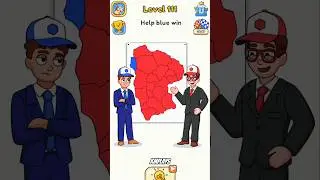 DOP 5 DAILY PUZZLE #111 - HELP BLUE WIN #dop5 #dop5shorts #dop5gameplay #viral #shorts