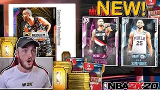 TOKEN SPENDING SPREE FOR *NEW* GALAXY OPAL TONY PARKER + MOMENTS PACK OPENING! (NBA 2K20 MYTEAM)