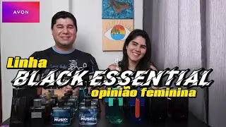 Top Linha Black Essential Avon/Opinião Feminina 