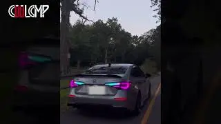 RGB LED Tail Lights for Honda Civic Sedan 2022-2024 11th Gen--From COOLCMP #taillights #hondacivic