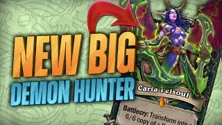 BIGGER IS ALWAYS BETTER!!! -  Big Demon Hunter- Hearthstone Alterac