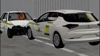 BeamNG - Cherrier Picnic vs. Cherrier Vivace crash test