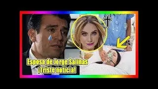 Es doloroso - La esposa de Jorge Salinas, Elizabeth &Aacute;lvarez muri&oacute; de esta terrible enfermedad.