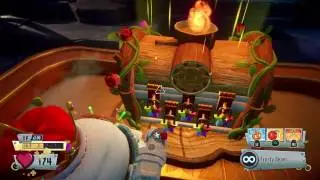 Plants Vs Zombies garden warfare 2 trying to defeat Rainbow Guardian