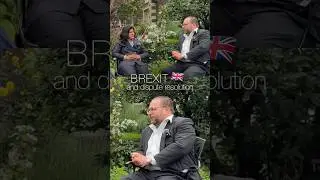Brexit and Dispute Resolution: Mahnaz Malik &mdash; check full video #brexit #lawyer #internationallaw
