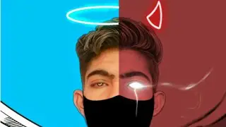 Angel vs devil photo concept editing 2021 |instagram viral photo editing|Butt Tech