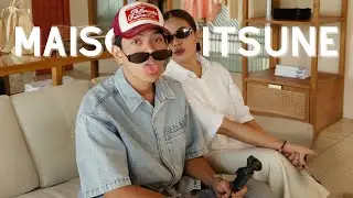 EXPLORING DESA KITSUNE BALI | BELANJA DI MAISON KITSUNE STORE #BaliVlog #MaisonKitsune #TravelBali