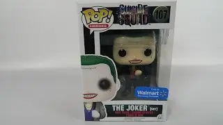 Walmart Exclusive Funko Pop Vinyl Suicide Squad The Joker in Suit Unboxing