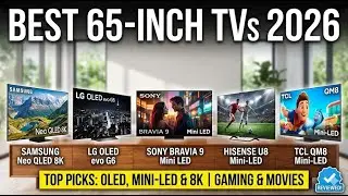 ✅Top 5 Best 65 Inch TVs in 2026 - OLED vs Mini-LED Comparison