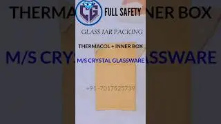 GLASS PACKAGING VIDEO ...#glassware #glassjars