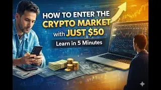 Learn How to Enter the Crypto Market with Just $50 in 5 Minutes