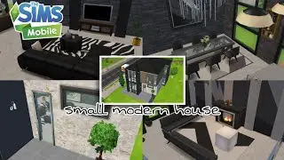 The Sims Mobile Small Modern House (Speed Built)