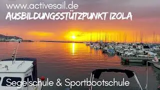 Segeln lernen im Urlaubst&ouml;rn ohne Pr&uuml;fungsstress. Ausbildung zum Segelschein Yacht in Izola Istrien
