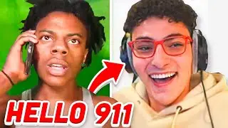iShowSpeed CALLS 911 After Absorber Girl Voice Trolls Him..