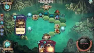 Faeria Monthly Cup 4, M#1 vs Aquablad. С комментариями Stek и ViLco.