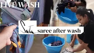 Suta Saree After Wash Review 