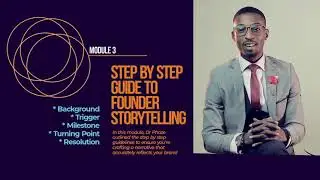 STEP BY STEP GUIDE TO FOUNDER STORYTELLING