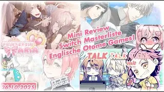 💗Otome Games 101💗 Mini Review aller derzeitigen Otome Games im Westen + Reaction neue Otome Games!