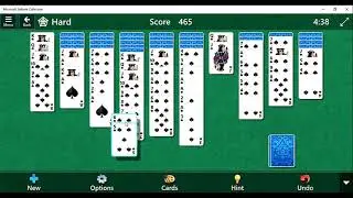 Microsoft Solitaire Collections (Spider Hard Level)