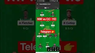 nw vs cc dream11 prediction,nw vs cc dream11 team,nw vs cc spice Isle t10 dream11 team today match