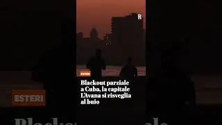 Blackout parziale a Cuba, la capitale L'Avana si risveglia al buio