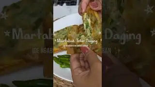 ngabisin stok daging qurban - Martabak Telur Daging Simple Enak 👌🏻