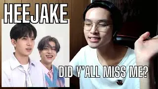 ENHYPEN HEEJAKE TIKTOKS (HEESEUNG and JAKE) (a gay reacts)