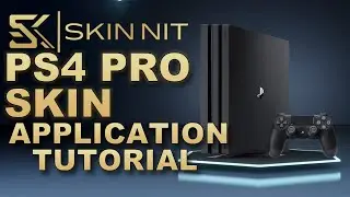 PS4 Pro Vinyl Skin Application - Step-by-Step Tutorial | Skinnit