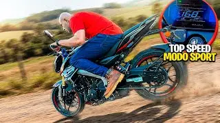 TOP SPEED DA DOMINAR NS400Z 🏍️💨💨💨