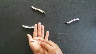 growing worm | feed the caterpillar | tissue paper craft | fun activity for kids | indoor activity