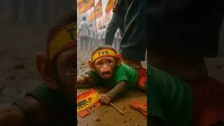 &ldquo;Tamil Nadu TVK Rally Tragedy 🐒😢 | #shorts #shortsfeed #youtubeshorts